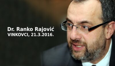 Dr. Ranko Rajović u Vinkovcima
